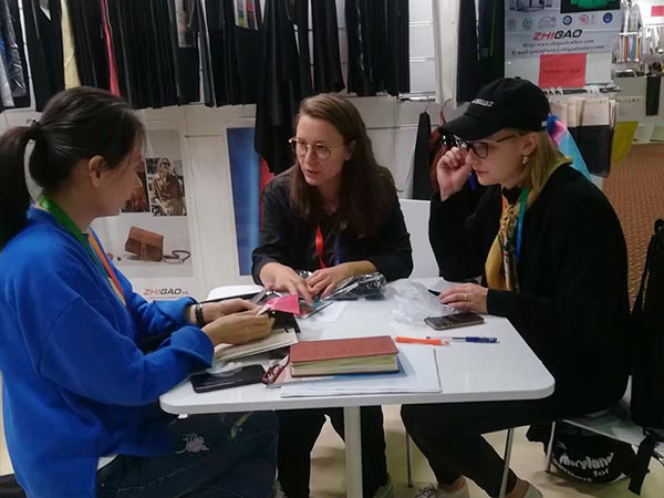ZHIGAO LEATHER exhibition